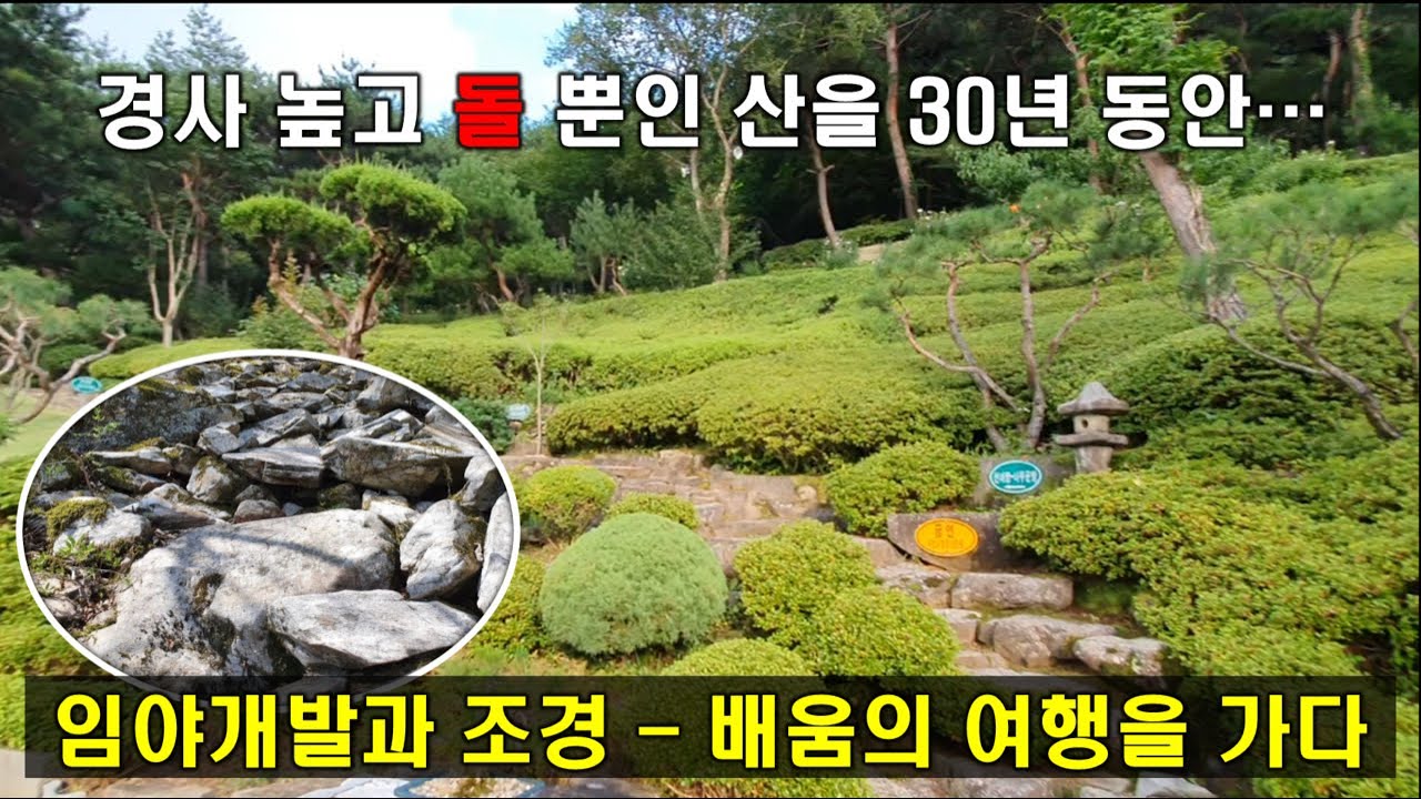 돌 뿐인 산으로 30년 동안 만든 대한수목원 ㅡ실전사례로 배우는 임야개발ㅡ