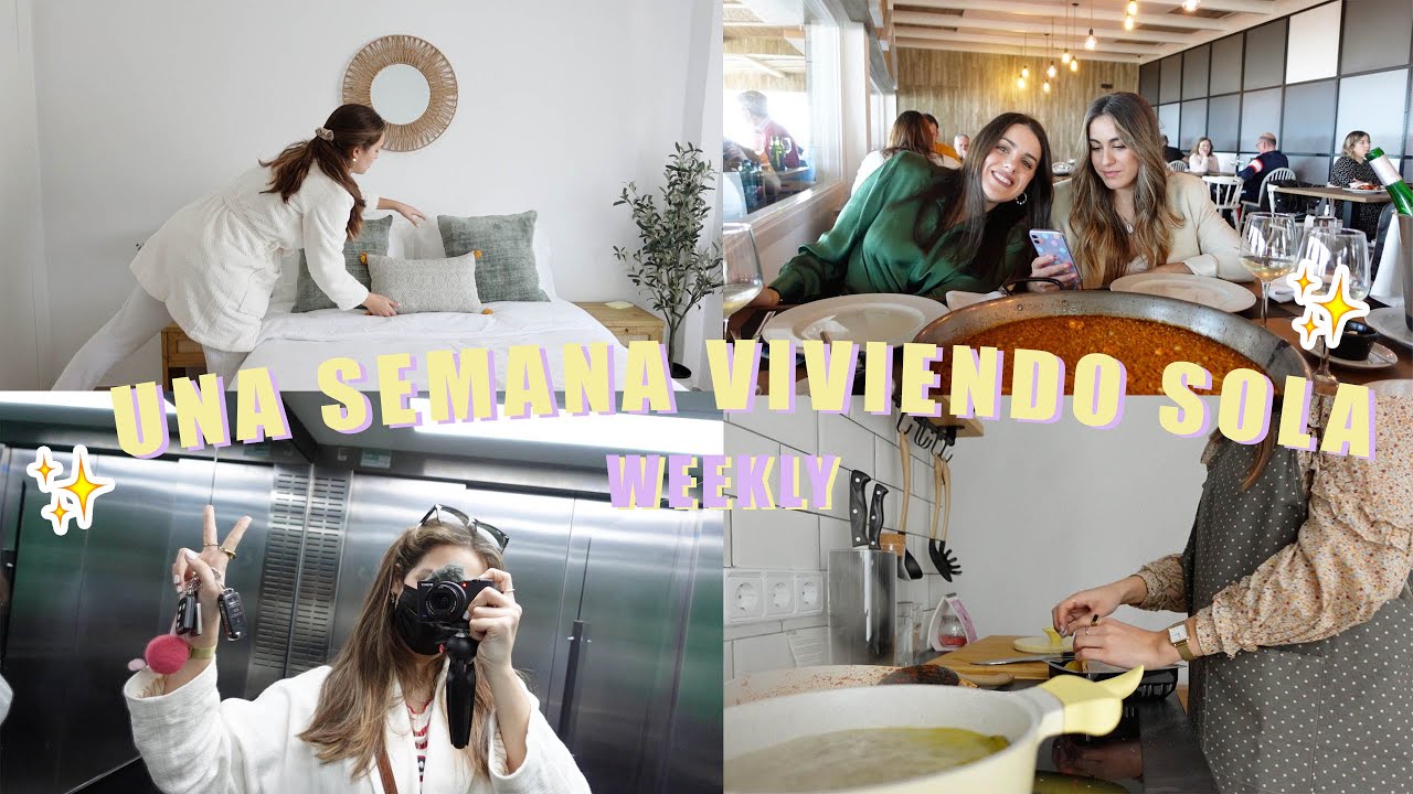 VLOG: UNA SEMANA EN MI VIDA INDEPENDIZADA: vacuna, planes, organización de mi casa|| @laliabenchelef