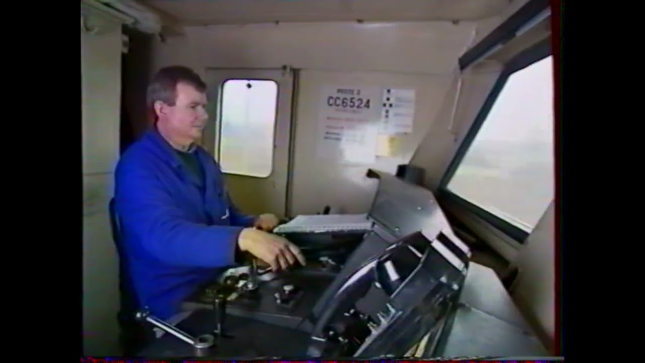 VIDEO 4 SUITE EN CABINE DE LA CC 6524. VIDEO DE LA VIE DU RAIL.