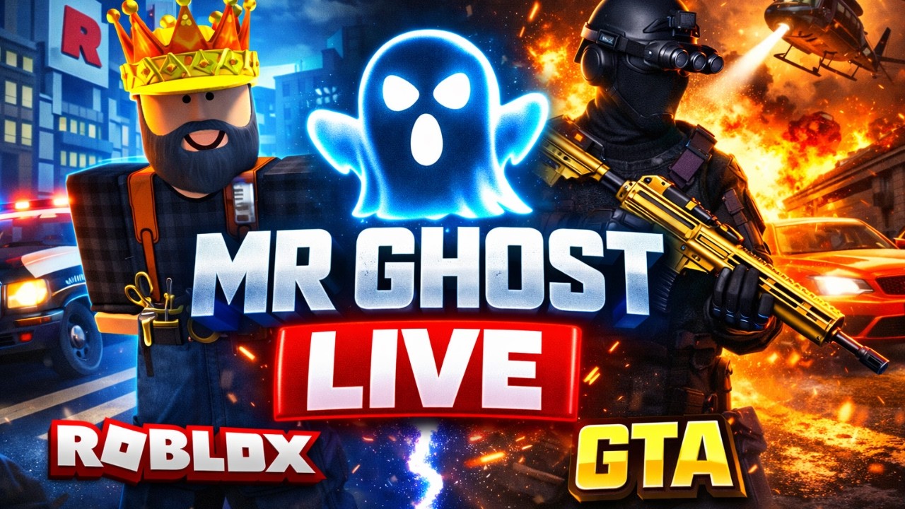 Mr Ghost Live 🔥 Ghost Mafia Takes Over Gaming (Mr & Mrs Ghost Team Up!)