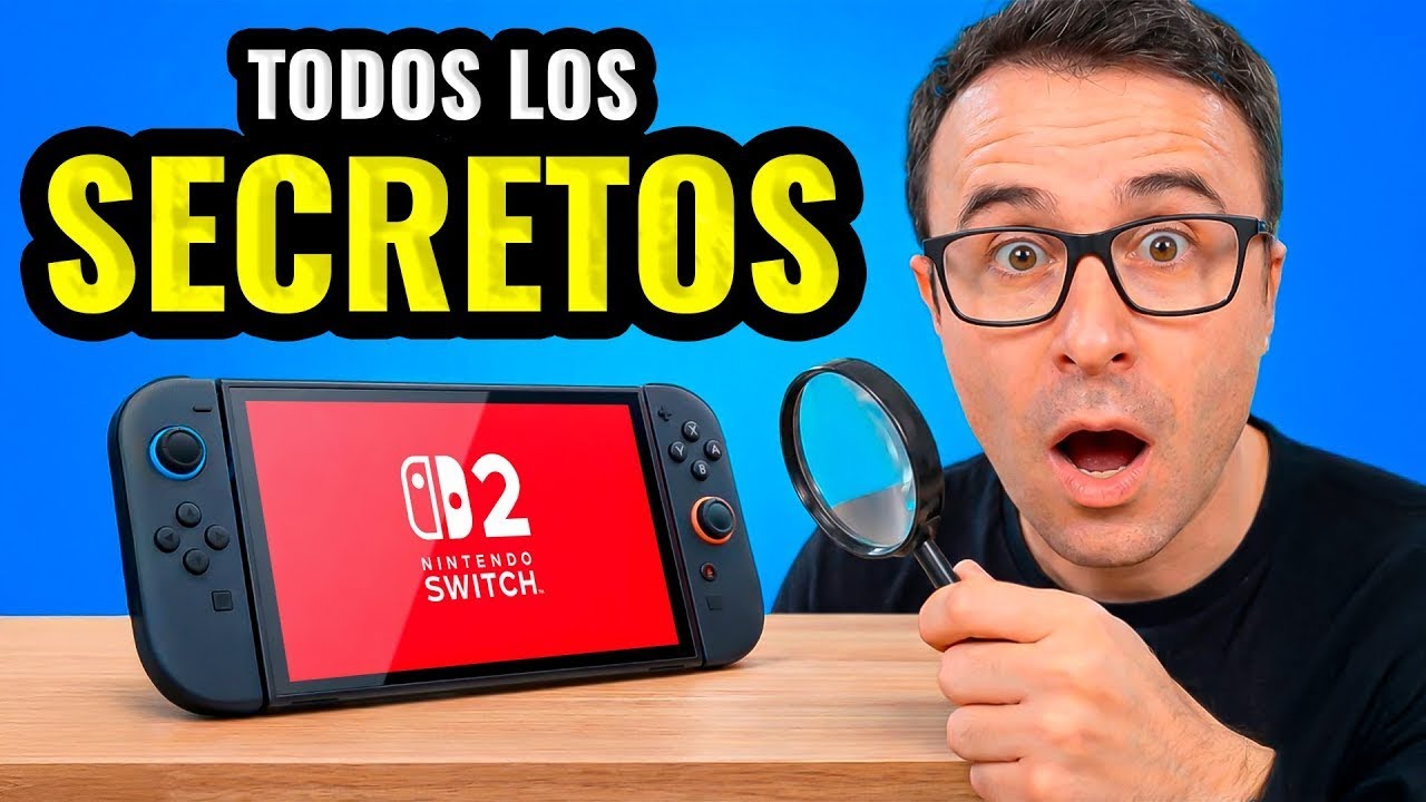 Los 15 Secretos Ocultos de NINTENDO SWITCH 2 (que no sab&iacute;as)