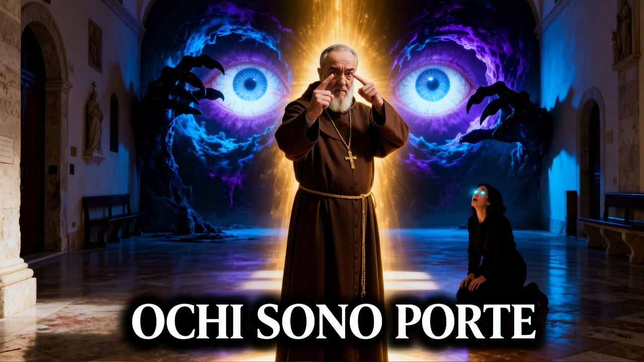 Padre Pio Avvertì: I Tuoi Occhi Sono PORTE — E Certe Persone le Aprono all'Inferno Ogni Notte