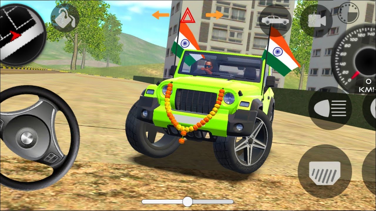 modified mahindra thar car games: indian cars (gadi bala game) -car game android gameplay 2026