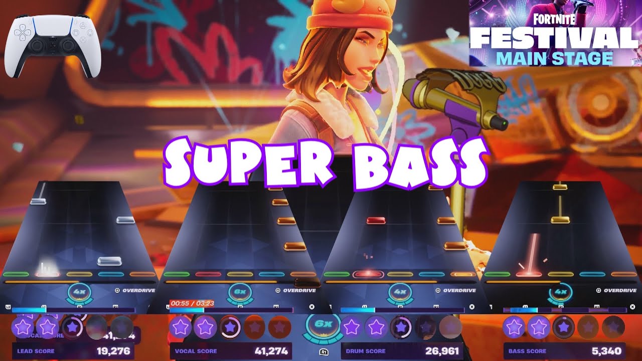 Super Bass by Nicki Minaj - Fortnite Festival Expert Full Band (Controller)