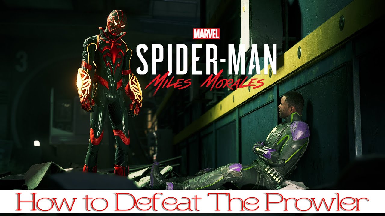 How to Defeat The Prowler (Uncle) SPIDER-MAN MILES MORALES |DLSS 3 & Ray Tracing | Gameplay Video 16