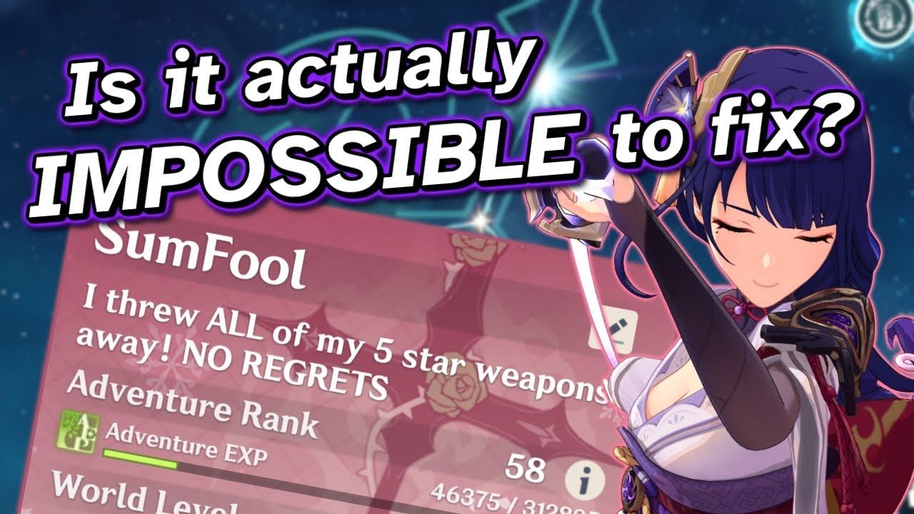 Can I fix my ‘doomed’ F2P Genshin Impact account?