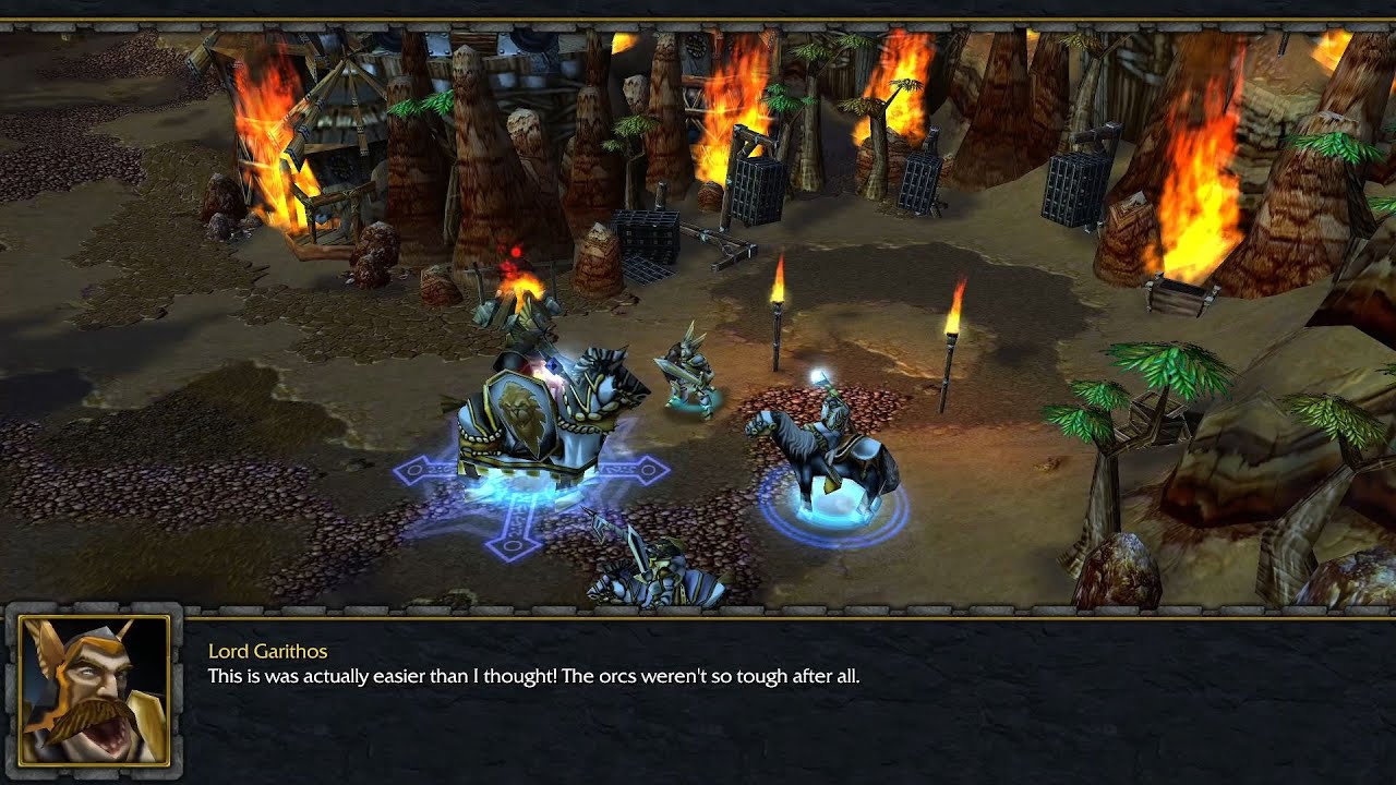Garithos demolishes Orgrimmar with his new Human tech