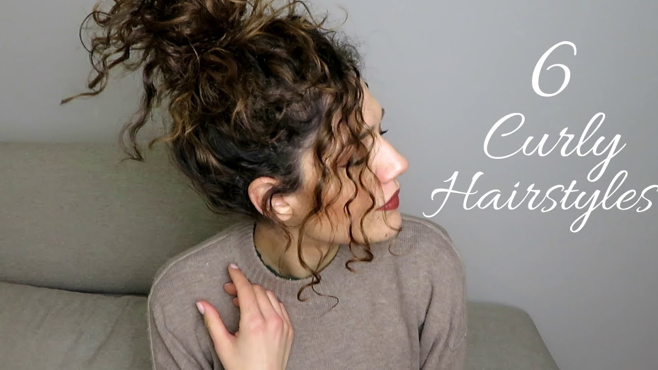 CAPELLI RICCI? COME ACCONCIARLI IN POCHE MOSSE| CURLY HAIRSTYLES