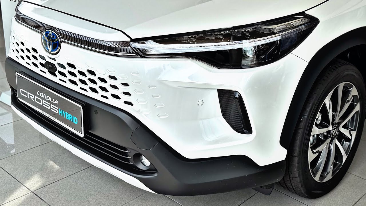 2026 All New Toyota Corolla Cross Hybrid 1.8 HEV White Color | Luxury Exterior & Interior Details