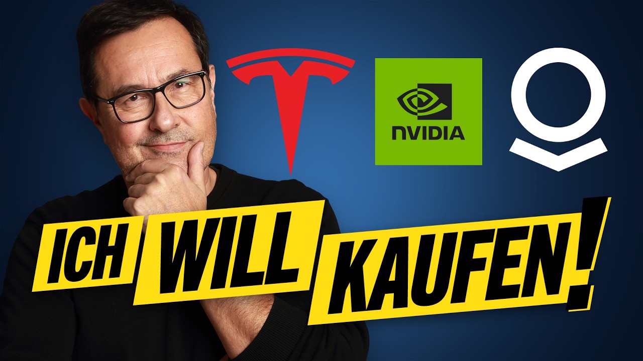 NVIDIA &ndash; Palantir &ndash; Tesla: Ich will kaufen!