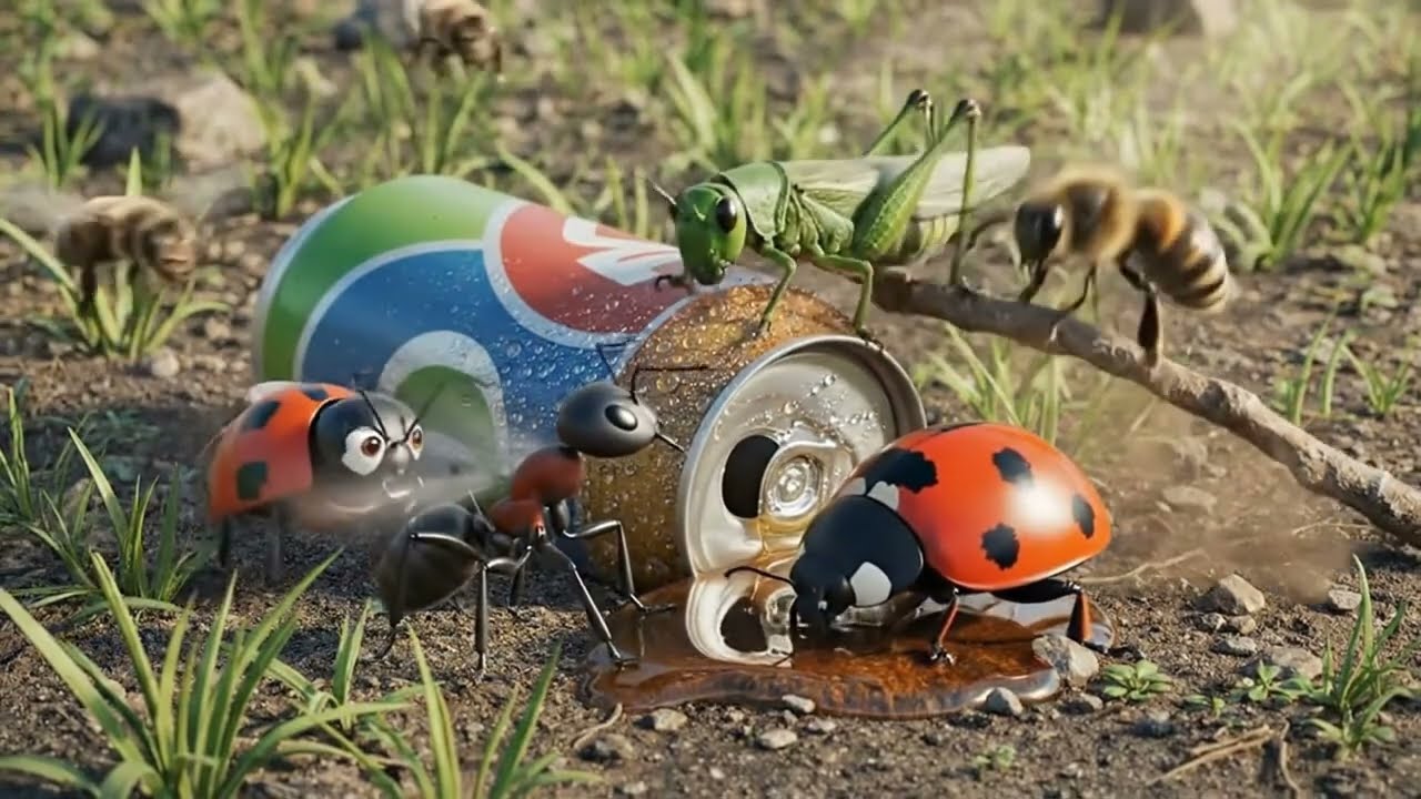 Tiny Insects vs Sugar Flood | Minuscule-Style  Animation