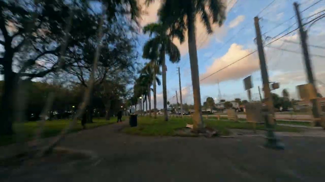 Sunset Park West Palm Beach FPV Drone