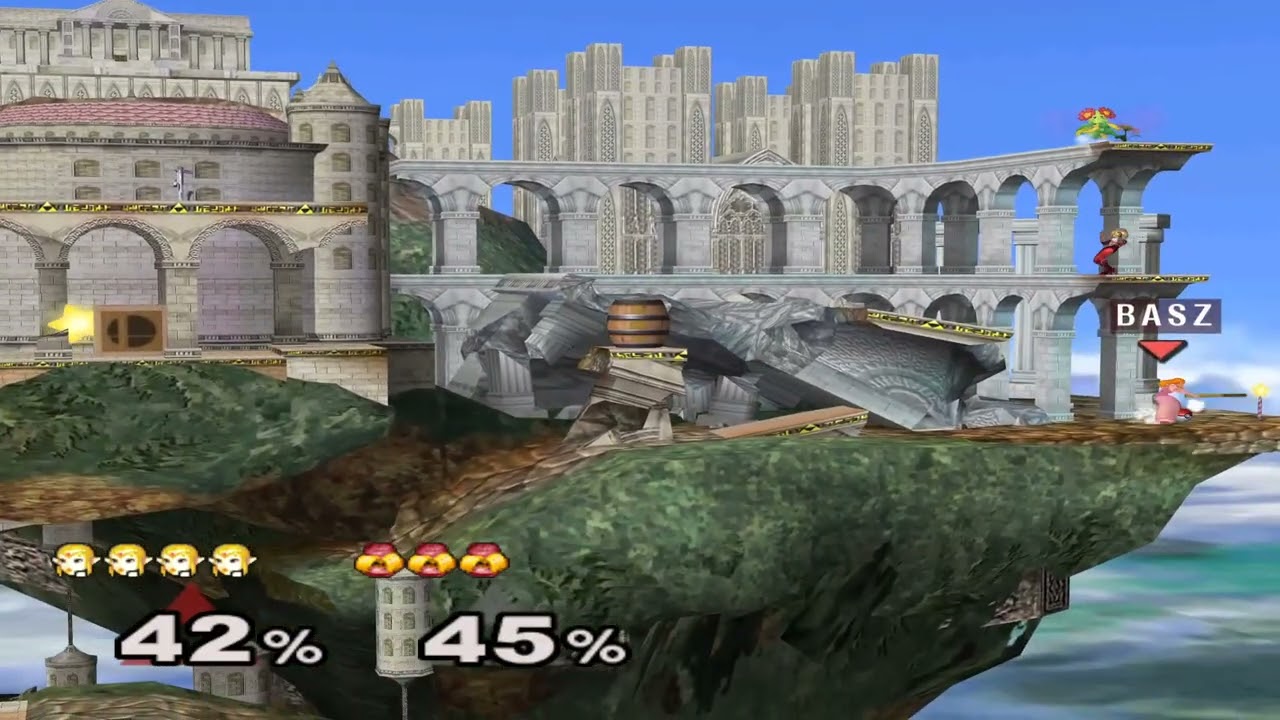 Super Smash Bros Melee (GCN) Special Request #17 - Zelda VS Zelda
