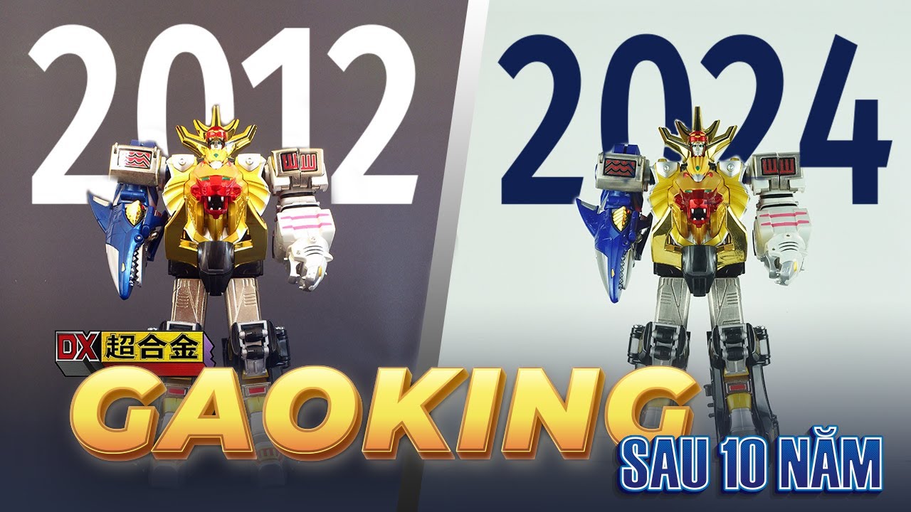 Sau 10 năm : DX CHOGOKIN GaoKing