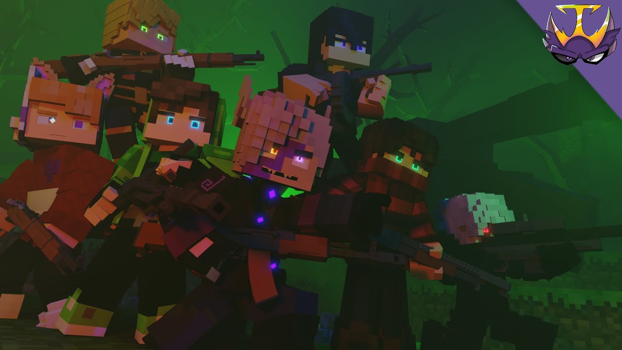 ☣Collab - The Attack of the Dead Men [minecraft animation(song by @Sabaton )]🎶