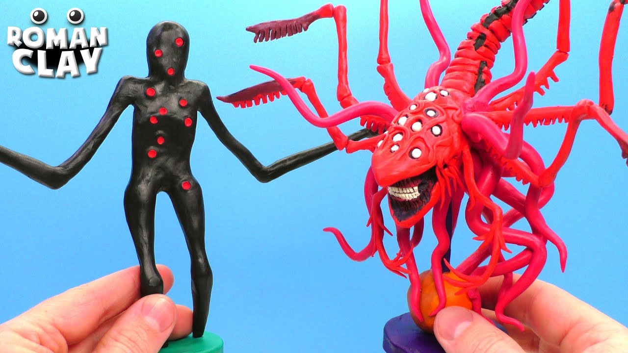 The World Eater and Giant with Red Dots with Clay | Trevor Henderson Creature