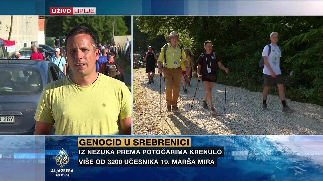 Okončana prva etapa 19. Marša mira, hiljade ljudi stigle u kamp Liplje
