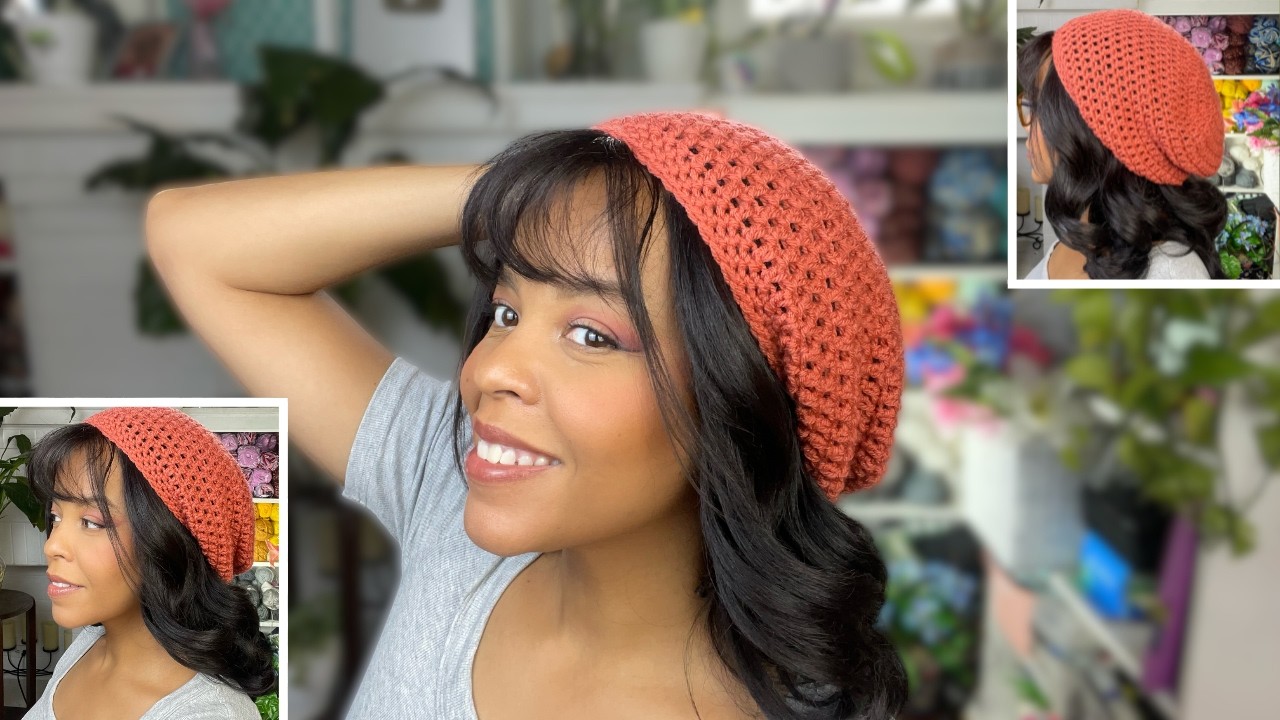 Slightly Slouchy Beanie - Crochet For Beginners