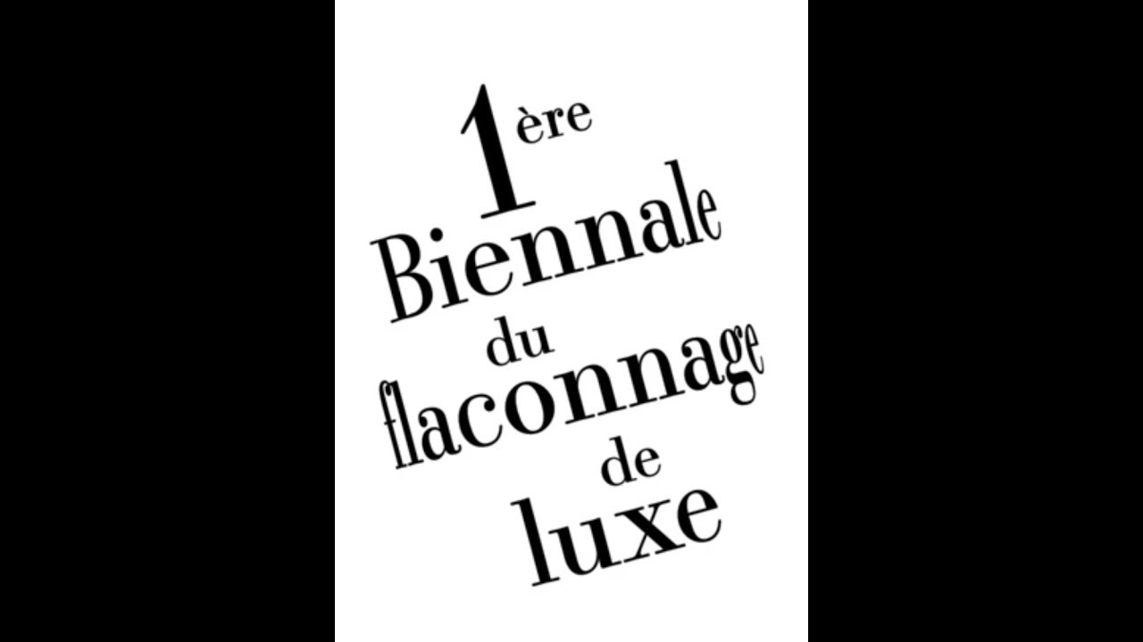 1&egrave;re Biennale du flaconnage de luxe de La Glass Vall&eacute;e - en moins de 3mn