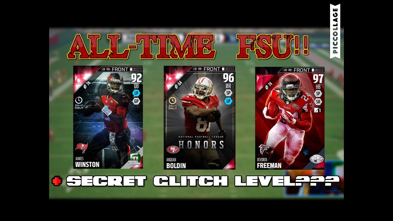 Madden 16 Gauntlet SECRET GLITCH BOSS LEVEL?? (All-Time FSU Team Gameplay)