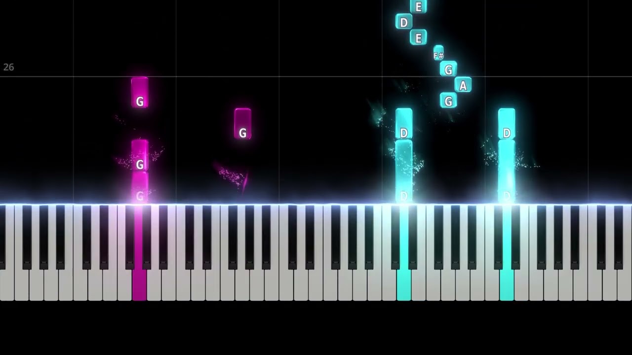 Team up! - Patrik Andrén, Johan Söderqvist, Embark Studios [PIANO TUTORIAL]