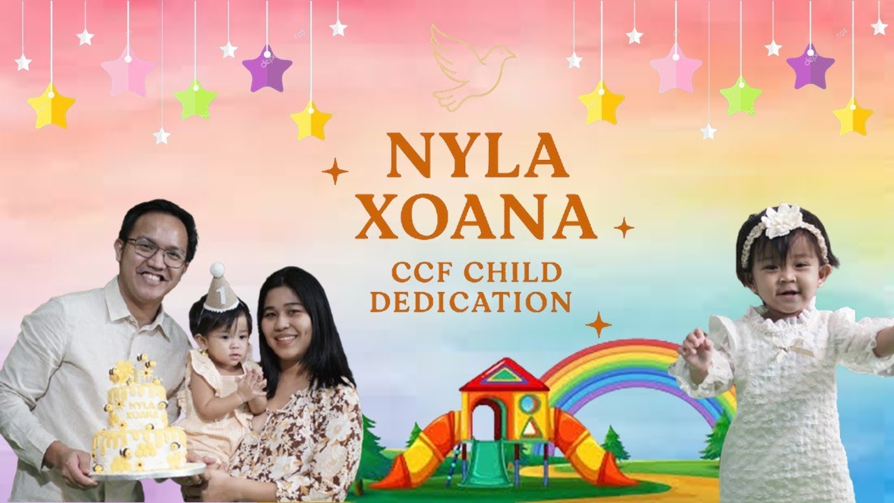 Nyla Xoana - CCF Child Dedication at Kidventure Estancia, Pasig / Sony ZV e10 (FE 24-105mm F4 OSS)