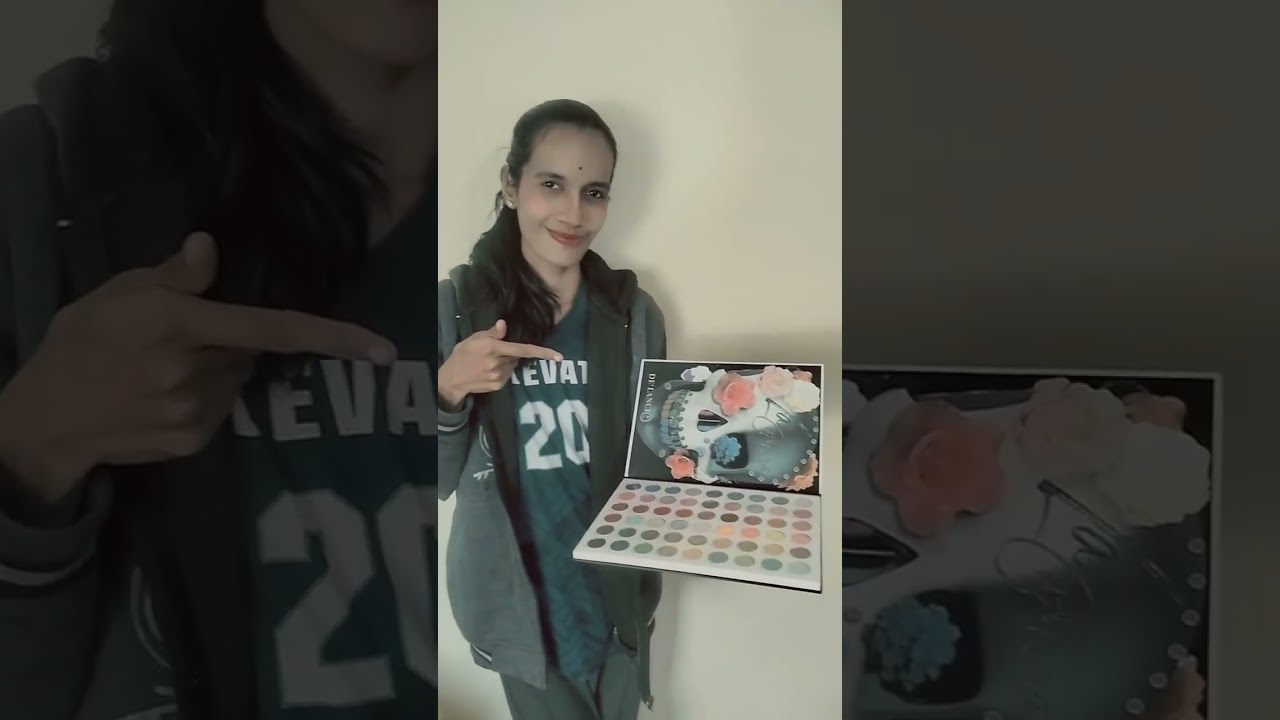 New Eyeshadow Palette Unboxing 🎨 Complete Review, Swatches & Party Glam Eye Tutorial