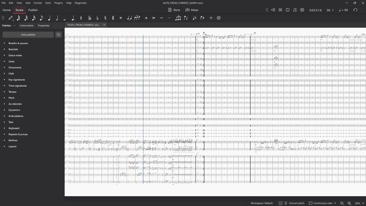 Forrest Gump Suite (Musescore 4)