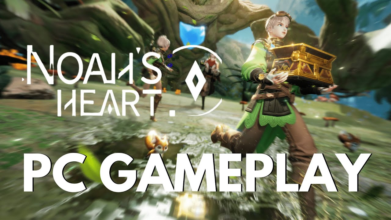 Noah's Heart PC GAMEPLAY - Combat, Phantoms and Limitless Open World! (NEW ANIME MMORPG 2022)