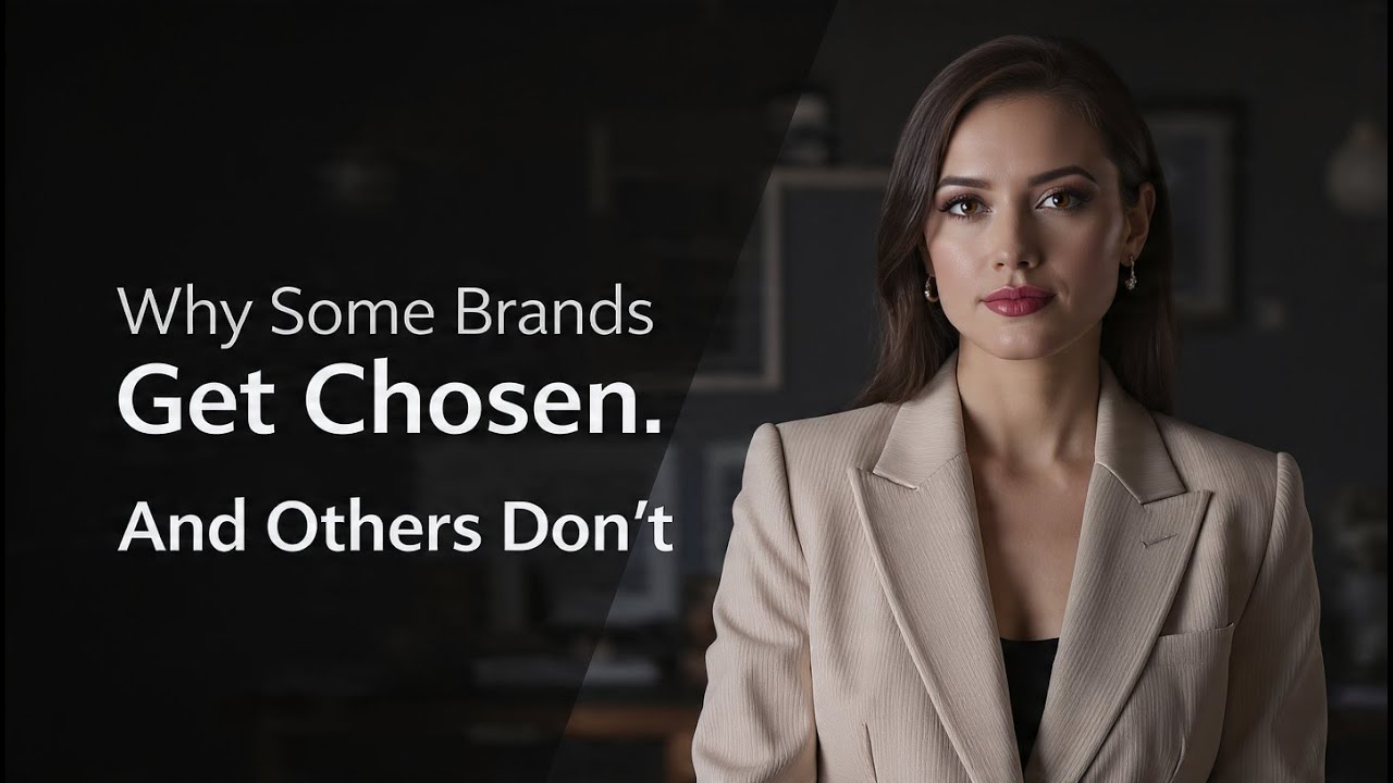 Why Some Brands Get Chosen (And Others Don&rsquo;t). Brand Identity | Digital Presence | Growth Engine.