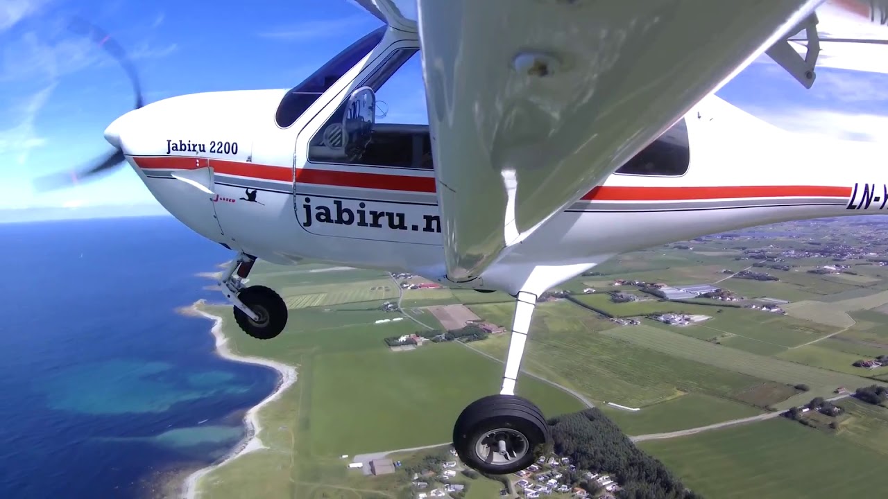 Jabiru over Jæren
