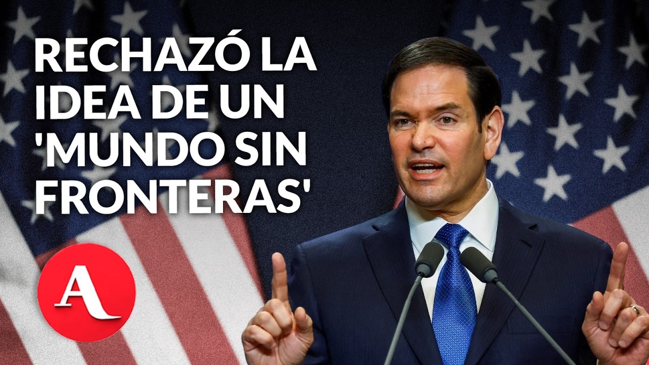 'La migración fue y sigue siendo una crisis que desestabiliza a Occidente': Marco Rubio