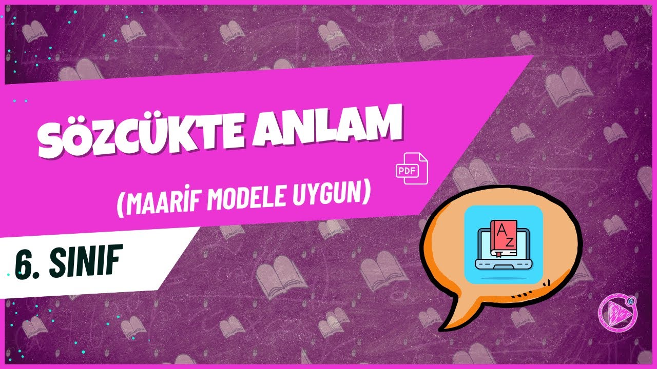 Sözcükte Anlam | 6. Sınıf Türkçe Konu Anlatımı | 2025- 2026