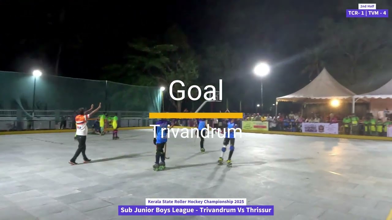 Match #13 - Sub Junior Boys League -  Trivandrum Vs Thrissur