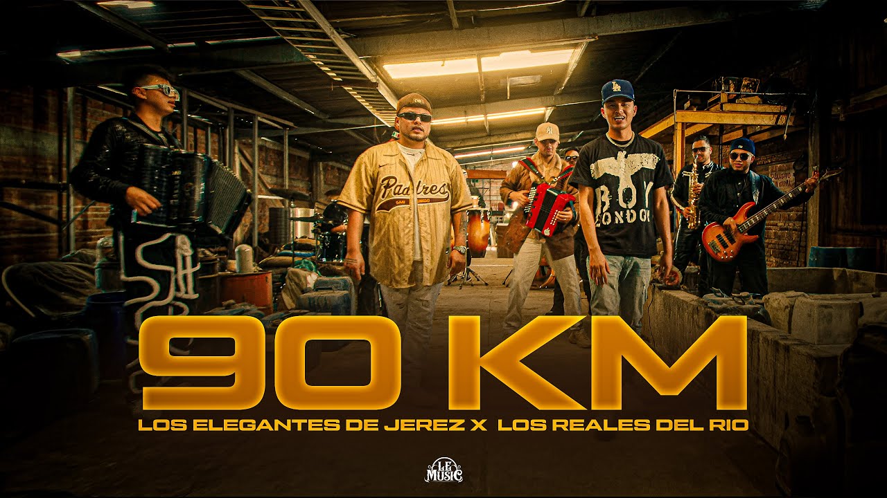 90 KM - Los Elegantes de Jerez x Los Reales Del Rio | Video Oficial | 2024 | Norte&ntilde;os Unidos