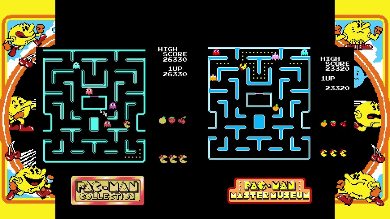 Pac Man Collection & Pac-Man Master Museum: Comparison