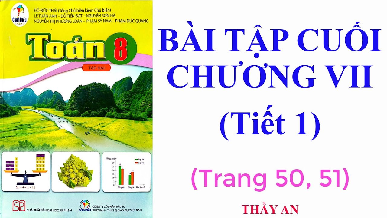BÀI TẬP CUỐI CHƯƠNG 7 (Tiết 1) - TOÁN 8 - CÁNH DIỀU - TẬP 2 - Trang 50
