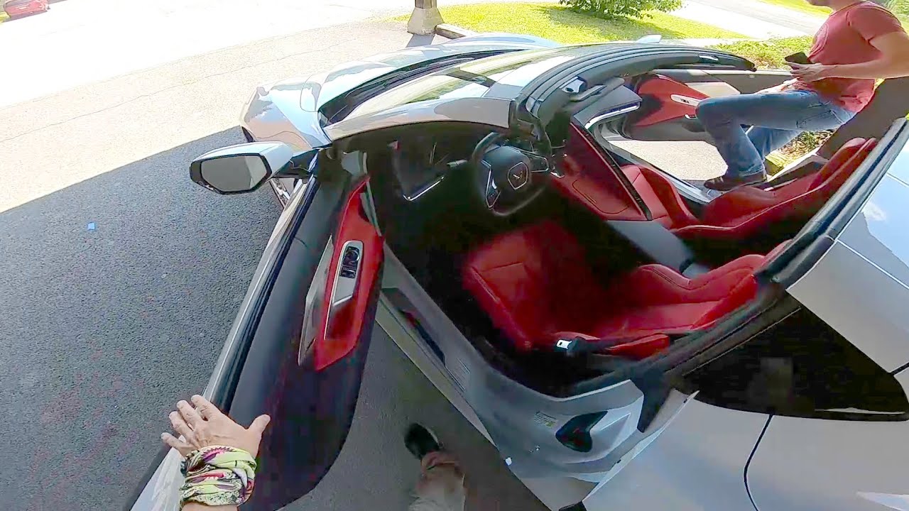 Driving a Corvette C8 for the First Time