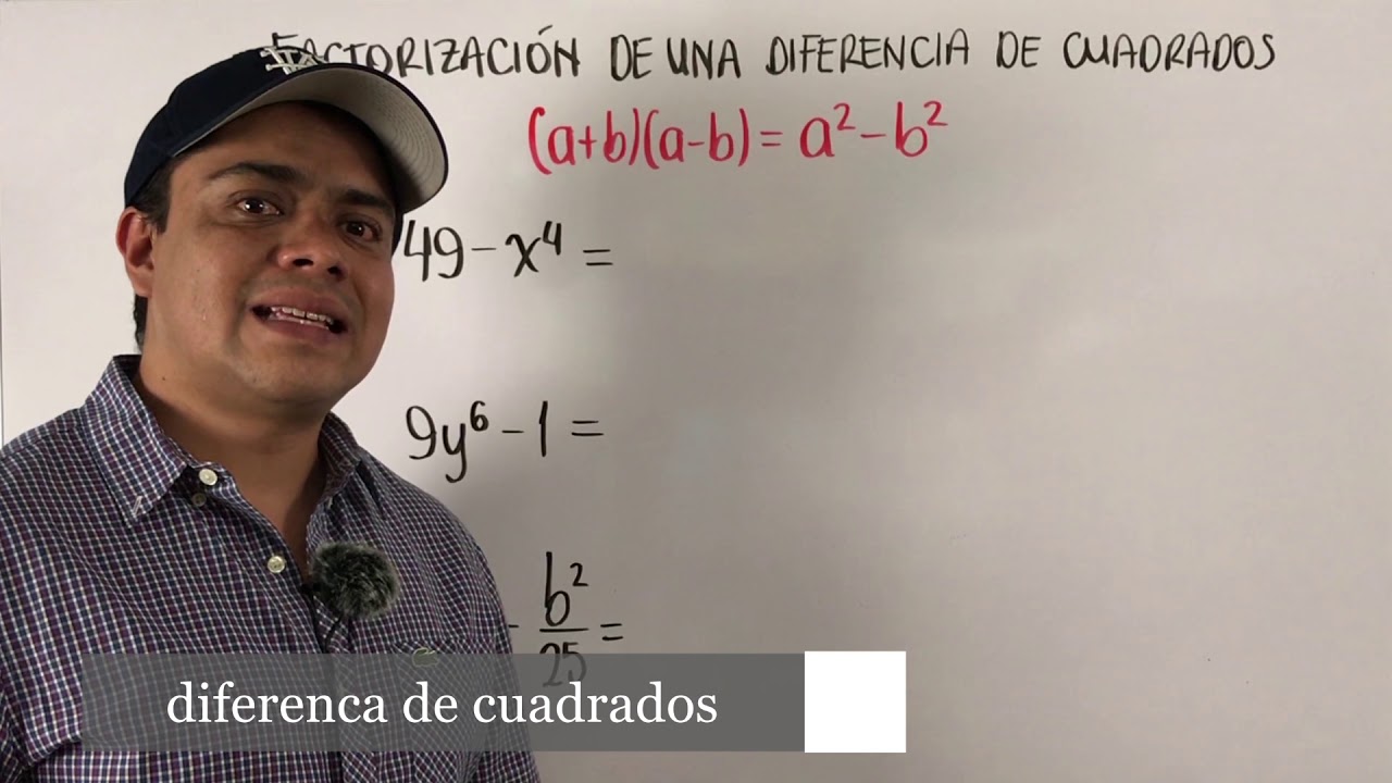 Factorización de trinomio cuadrado perfecto y diferencia de cuadrados 1 | TOX educación