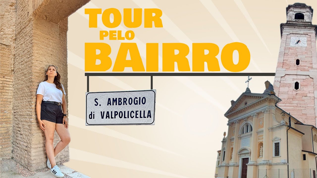 TOUR PELO NOSSO BAIRRO NA ITÁLIA | VALPOLICELLA (VERONA, VENETO)