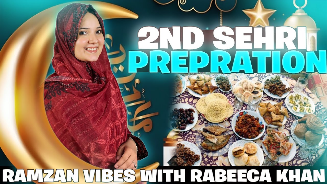💥AAJ KI TAYYARI KESI HAI💥SEHRI TIME🍱RAMZAN VIBES WITH RABEECA KHAN❤️@RabeecaKhan @RabeecaKshorts