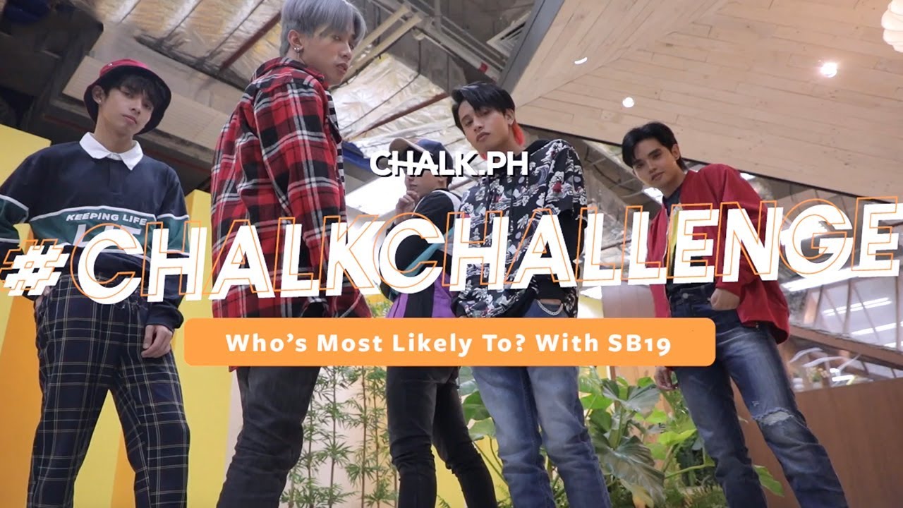 Who's Most Likely To? With SB19 | #ChalkChallenge