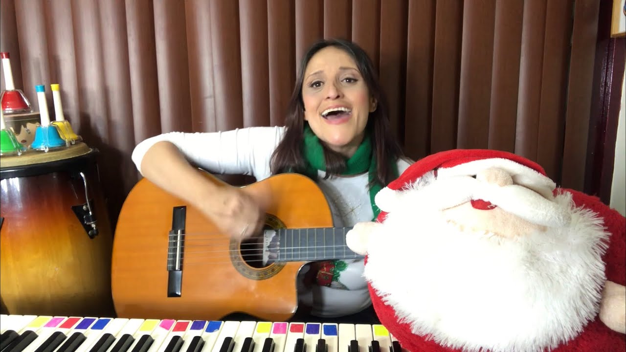 SANTA CLAUS LLEGÓ A LA CIUDAD (CLASE DE MÚSICA CON ANGELITA)