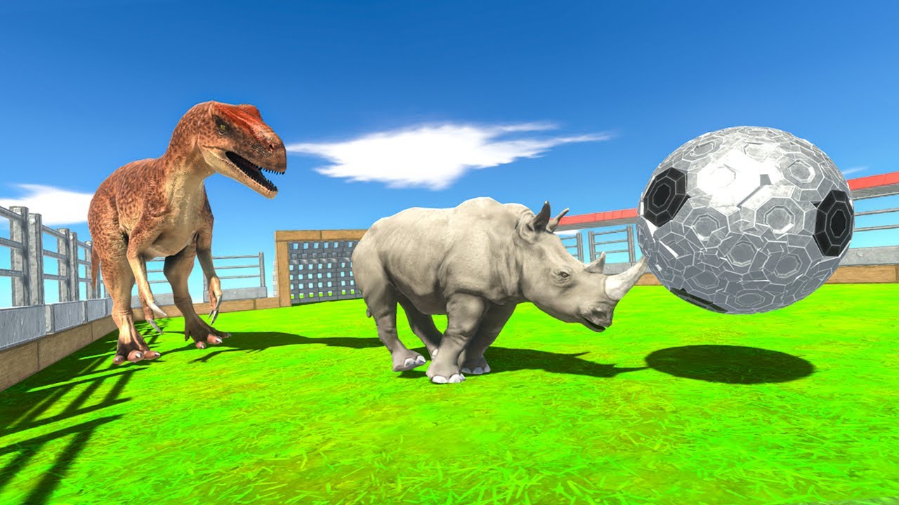 1v1 Soccer | Carnivores vs Mammals - Animal Revolt Battle Simulator