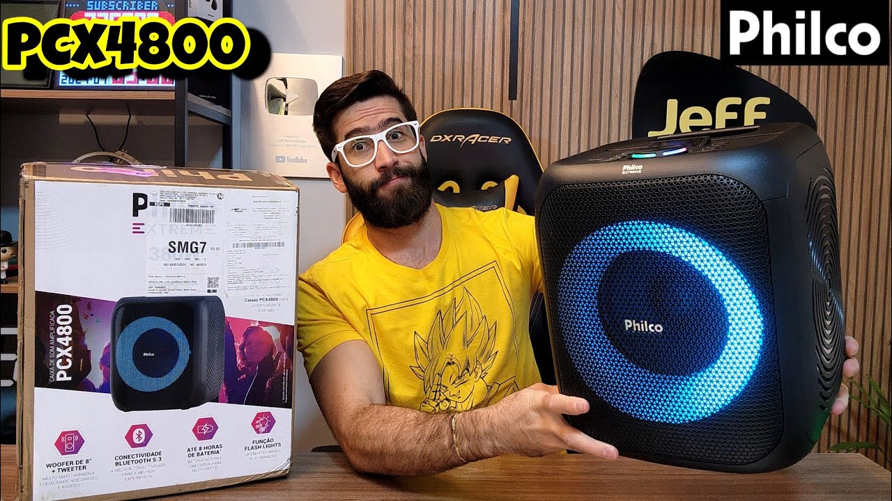 PHILCO EXTREME PCX4800 380W: Essa caixa de som TINHA TUDO PRA SER CONCORRENTE DA JBL ENCORE! MAS...
