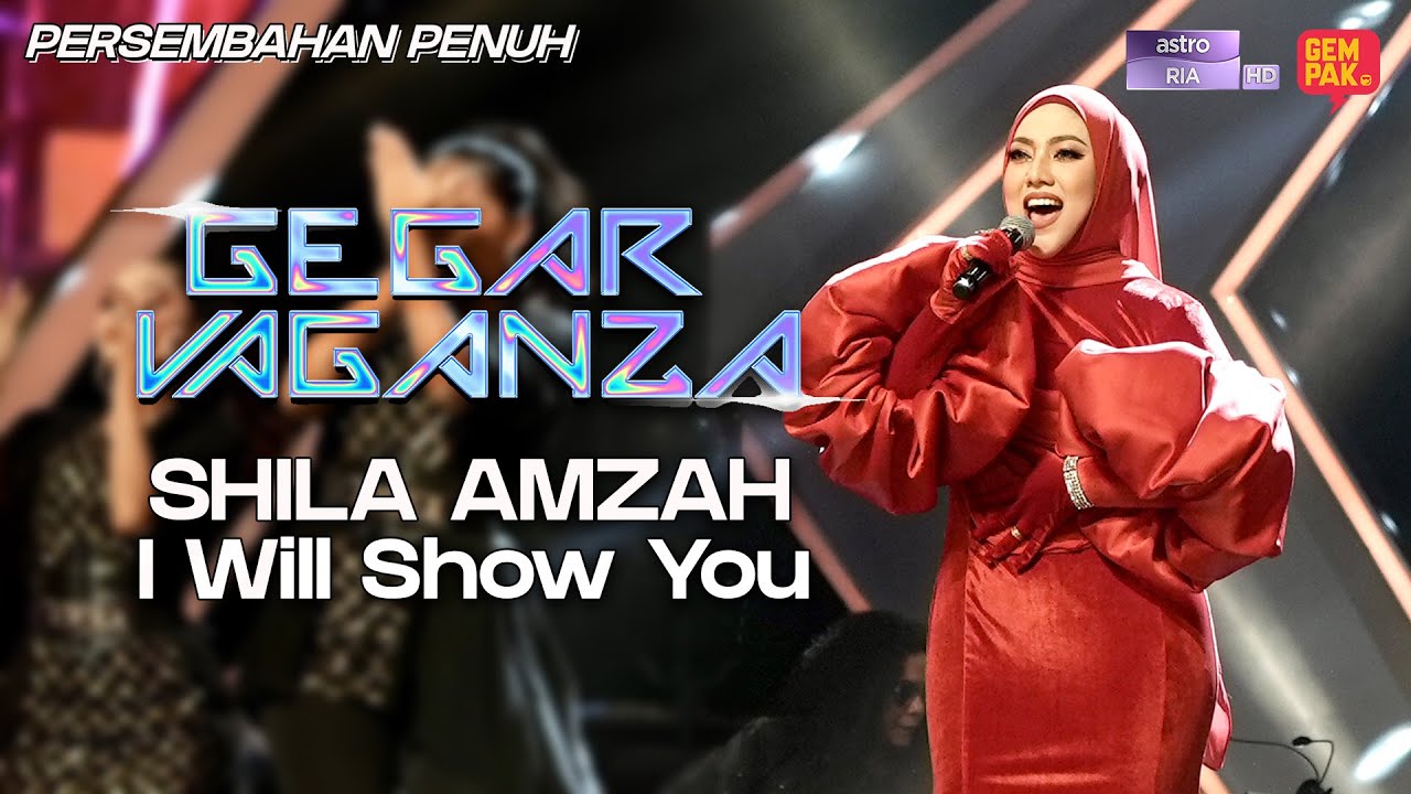 Gegar Vaganza 9 | Shila Amzah | I Will Show You - Minggu 6