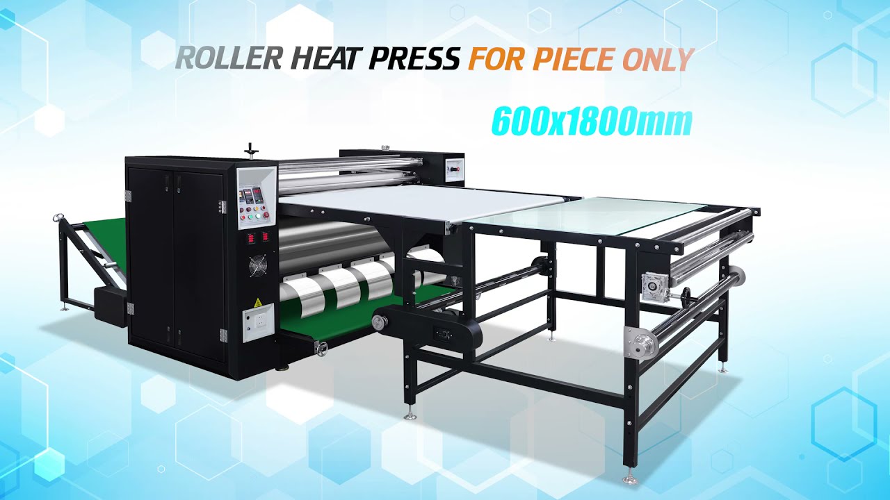 Koozies sublimation by roller heat press machine