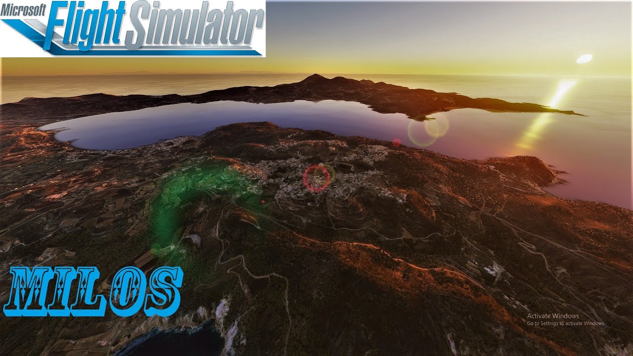 Microsoft Flight Simulator 2020 - Milos - Greece #part14
