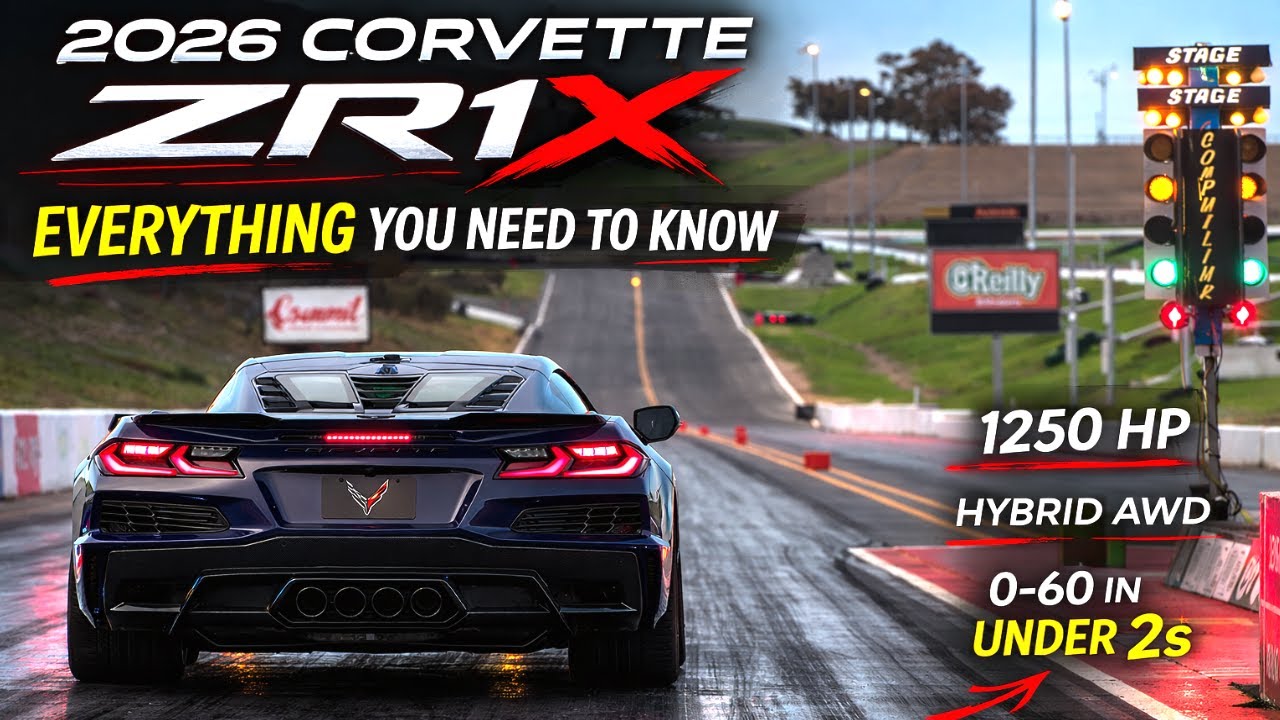2026 Corvette ZR1X Everything You Need To Know About the 1250 HP Hybrid Beast