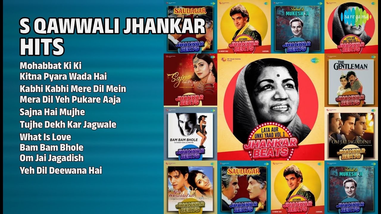 कव्वाली झंकार बीट्स | Lata Mangeshkar Songs | Mohabbat Ki Ki | Kitna Pyara Wada Hai
